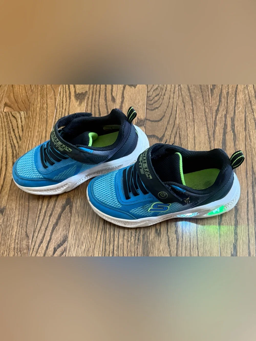 Skechers kids blue